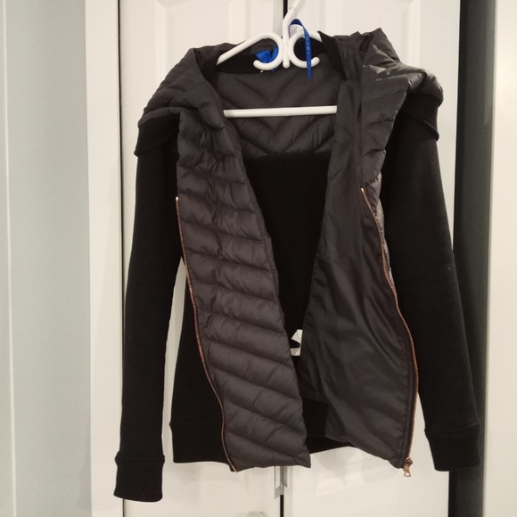 Kit and Ace Black Liberty Mixed Media Jacket - Picture 3 of 7